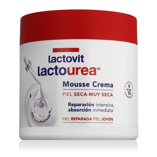 Niisutav Lactovit Lactourea vaht 400 ml pakendis