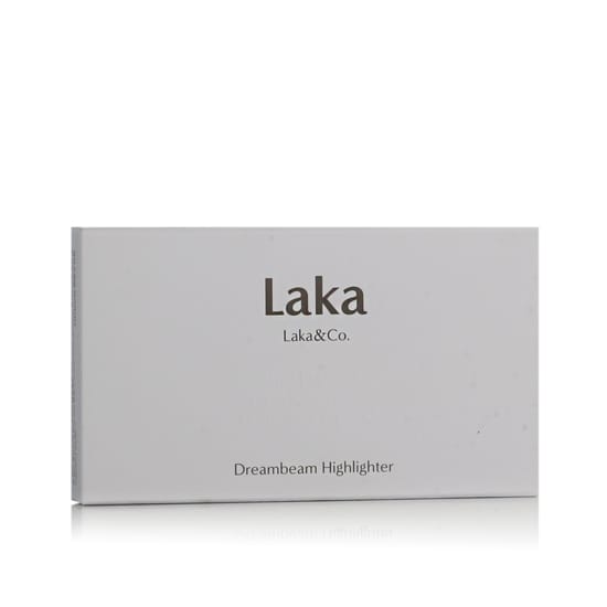 Close-up of Laka Dream Beam Highlighter (03 Water Beam) packaging
