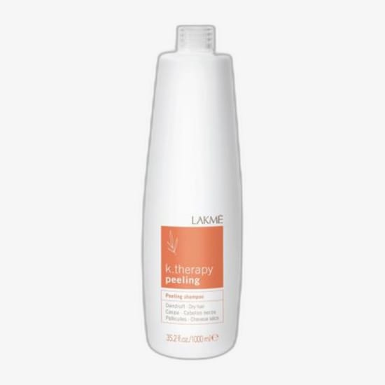 Упаковка шампуня Lakme K.Therapy Peeling для сухих волос Флакон шампуня Lakme K.Therapy Peeling для сухих волос