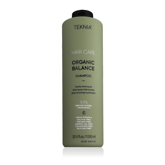 Bottle of Lakme Teknia Organic Balance Shampoo 1000 ml