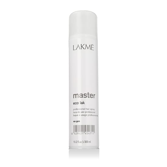Bottle of Lakme Master Eco Lak hair spray