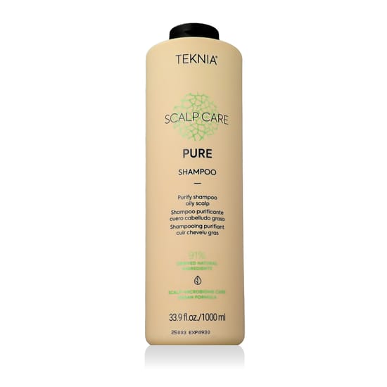 Флакон шампуня Lakme Teknia Scalp Care Pure 1000 мл