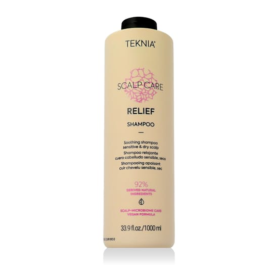 Packaging of Lakme Teknia Scalp Care Relief Shampoo 1000 ml