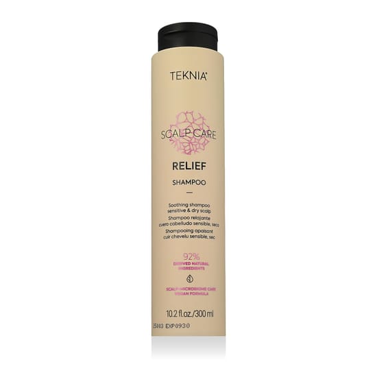 Lakme Teknia Scalp Care Relief Shampoo pudel peanaha hoolduseks