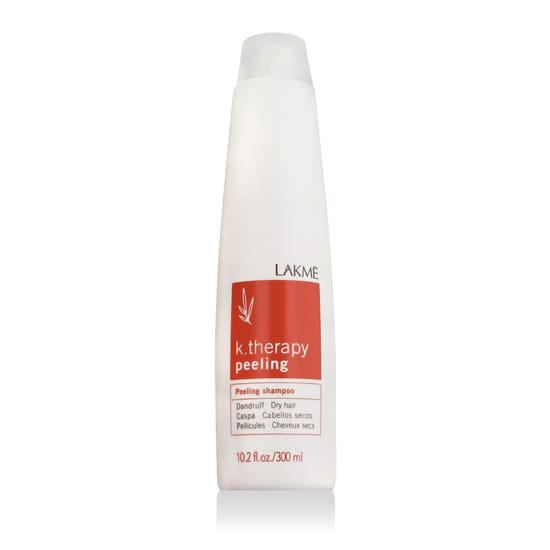 Lakme K.Therapy Peeling Shampoo Packaging Bottle of Lakme K.Therapy Peeling Shampoo for Dry Hair
