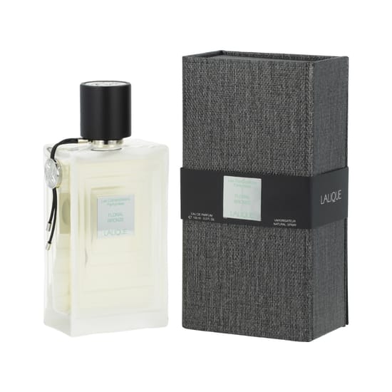 Original packaging of Lalique Floral Bronze EDP Bottle of Lalique Floral Bronze EDP