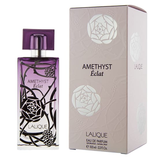 Lalique amethyst éclat edp - флакон и упаковка