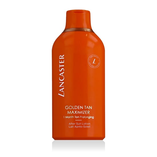 Lancaster Golden Tan Maximizer After Sun Lotion originaalpakendis Lancaster Golden Tan Maximizer After Sun Lotion pudel lähedalt