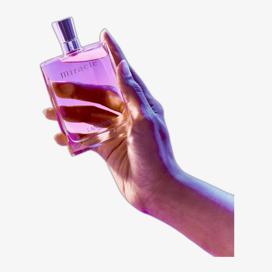 Lancôme Miracle pour Femme EDP avatud pudel elegantse disainiga