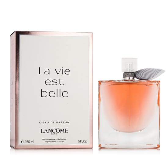 Close-up of Lancôme La Vie Est Belle EDP bottle