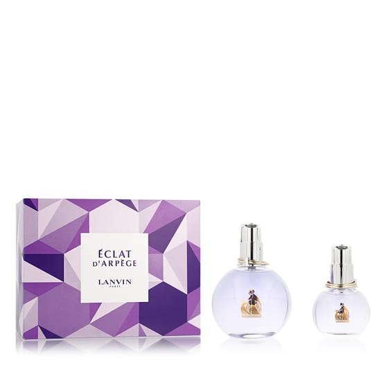 Close-up of Lanvin Éclat d’Arpège perfume bottle