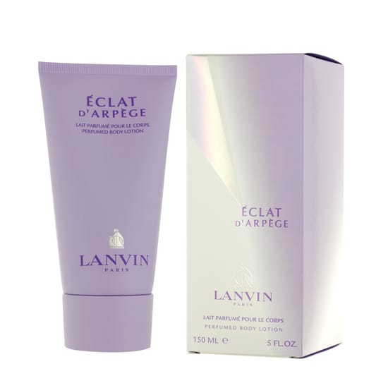 Close-up of Lanvin Éclat d’Arpège Body Lotion Packaging