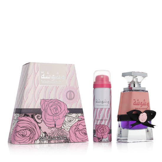 Набор Lattafa Washwashah EDP и DEO VAPO, элегантная выкладка продукта