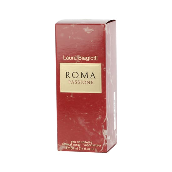 Флакон Laura Biagiotti Roma Passione EDT вблизи