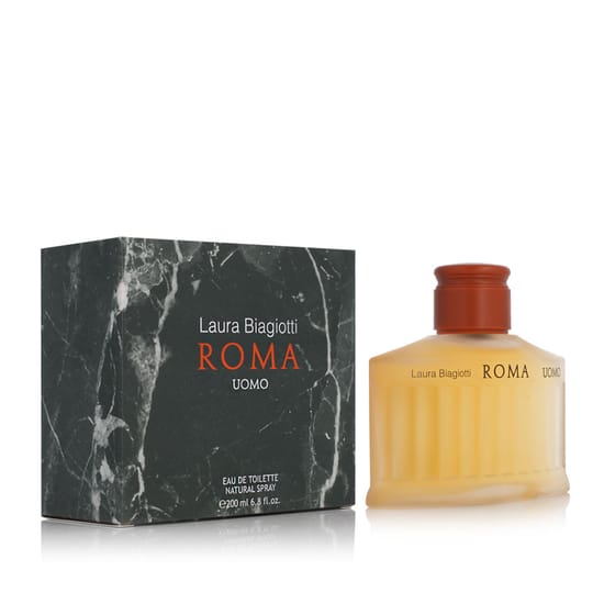 Флакон laura biagiotti roma uomo eau de toilette 200 ml