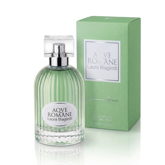Элегантный флакон Laura Biagiotti Aqve Romane Divinium Ficus EDT