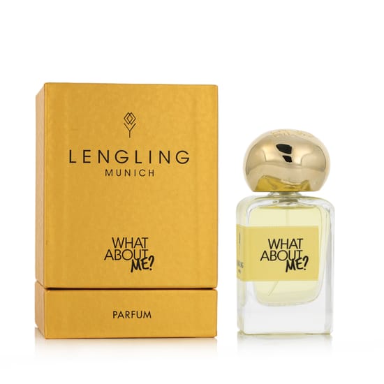 Флакон парфюма Lengling Munich What About ME? крупным планом