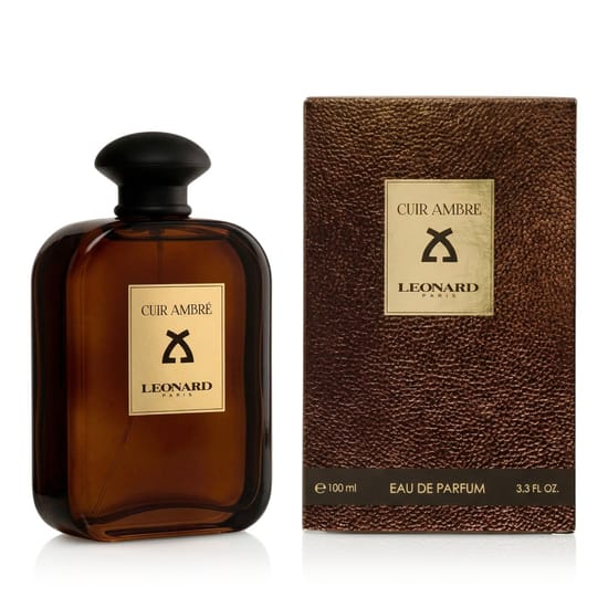 Leonard Paris Cuir d'Ambre EDP pudel lähedalt