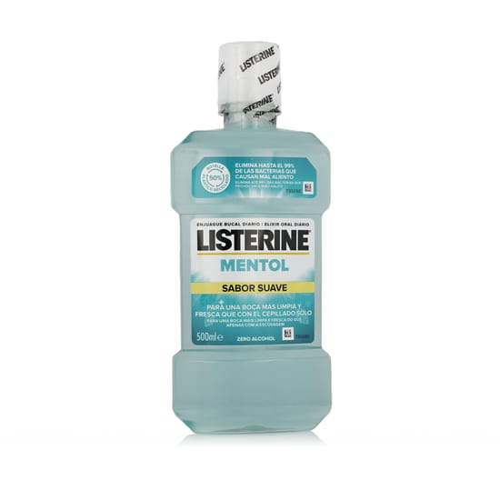 Bottle of listerine suuvesi mentool - null alkohol