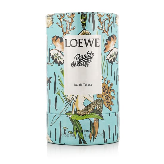 Bottle of Loewe Paula's Ibiza EDT on a white background
