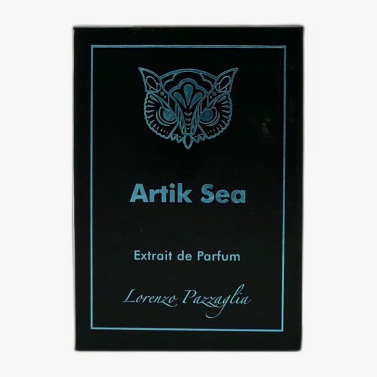 Lorenzo Pazzaglia Artik Sea EP sample packaging Close-up of Lorenzo Pazzaglia Artik Sea EP spray sample