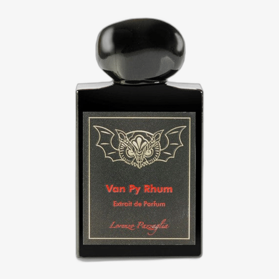 Флакон Lorenzo Pazzaglia Van Py Rhum EP на светлом фоне