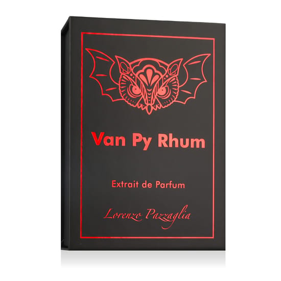 Флакон Lorenzo Pazzaglia Van Py Rhum EP на светлом фоне