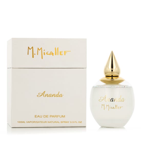 M.micallef ananda edp parfüümi pudel lähedalt