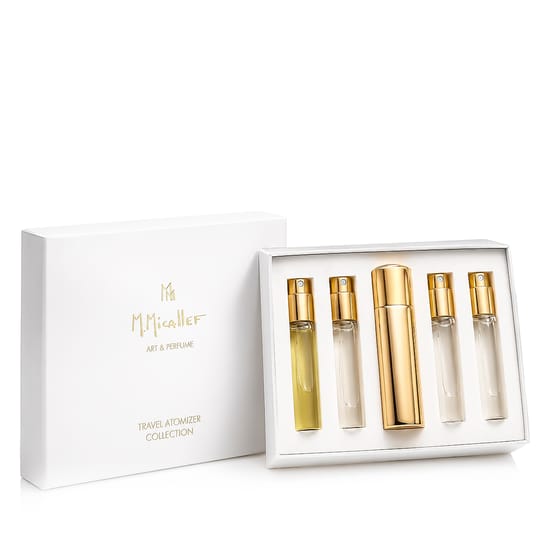 Элегантный набор M.Micallef Nectar Box Parfum MINI 4 x с футляром для духов