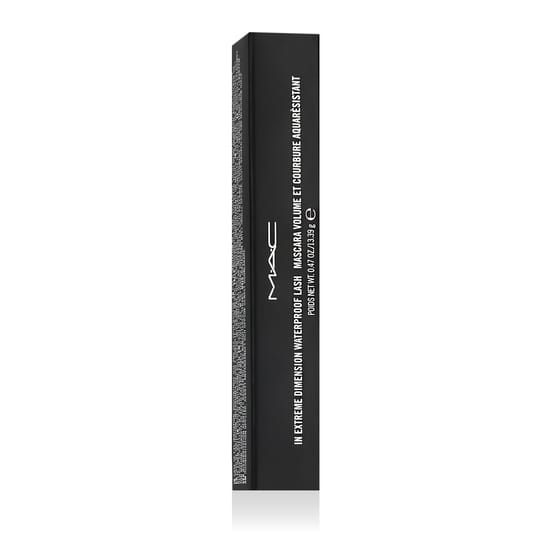 Originaalpakend MAC kosmeetika äärmuslik mõõde veekindel ripsmetušš Close-up MAC kosmeetika äärmuslik mõõde veekindel ripsmetušš Dimensional Black