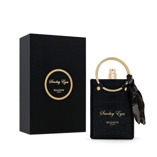 Элегантный флакон аромата MAISON ASRAR Smokey Eyes EDP