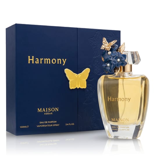Maison asrar Harmony EDP parfüümi pudel
