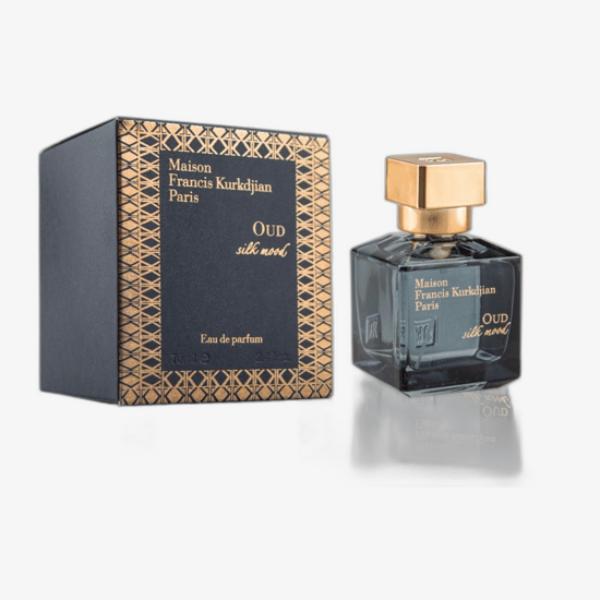 Флакон Maison Francis Kurkdjian Oud Silk Mood EDP — лаконичный, утончённый дизайн