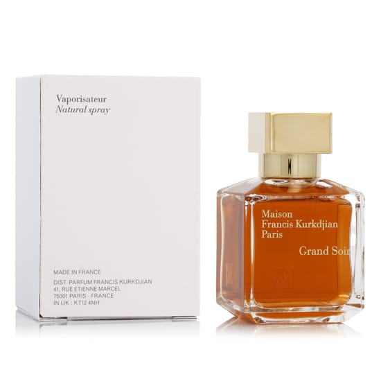Elegant bottle of Maison Francis Kurkdjian Grand Soir EDP – unisex amber fragrance