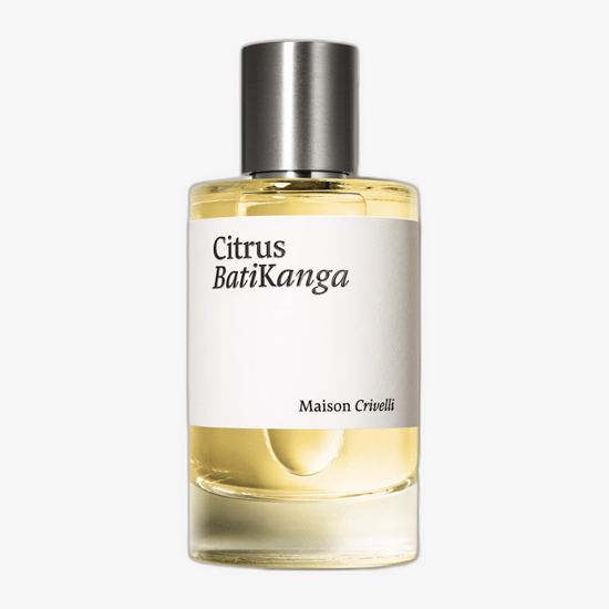 Maison Crivelli Citrus Batikanga EDP pudel lähedalt