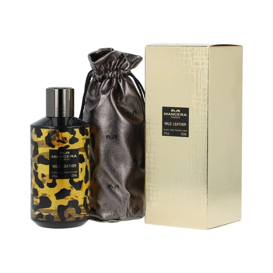 Elegant bottle of Mancera Paris Wild Leather EDP