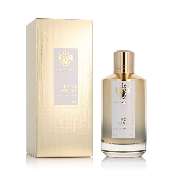 Elegant bottle of Mancera Paris Royal Vanilla EDP