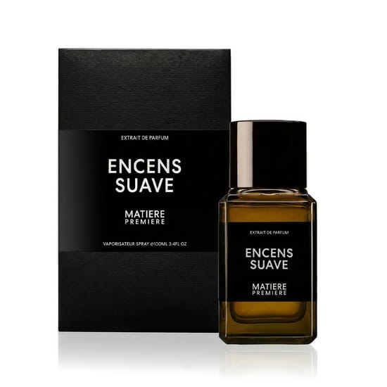 Оригинальная упаковка парфюма matiere premiere encens suave ep Бутылка matiere premiere encens suave ep вблизи