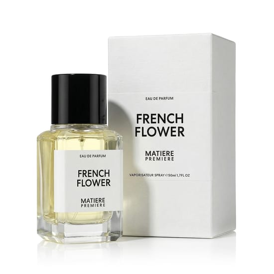 Бутылка Matiere Premiere French Flower EDP вблизи