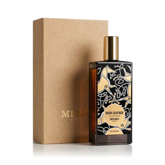 Memo Paris Irish Leather EDP pudel lähivaatlusel