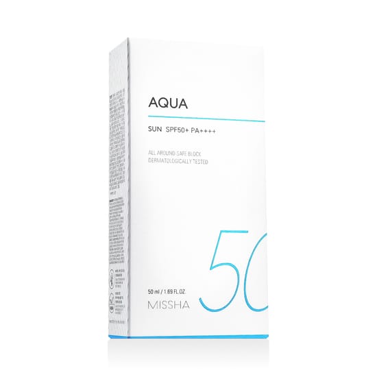 Фотография упаковки MISSHA All Around Aqua Sun Cream SPF 50+ PA++++
