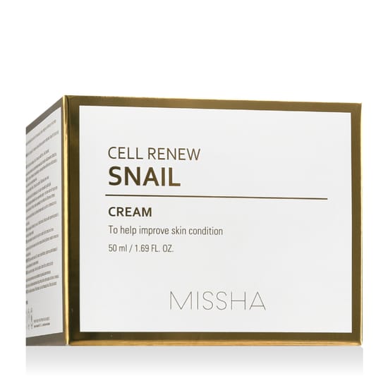 Kreem Missha cell renew snail limakreemiga Missha cell renew snail cream pakendis