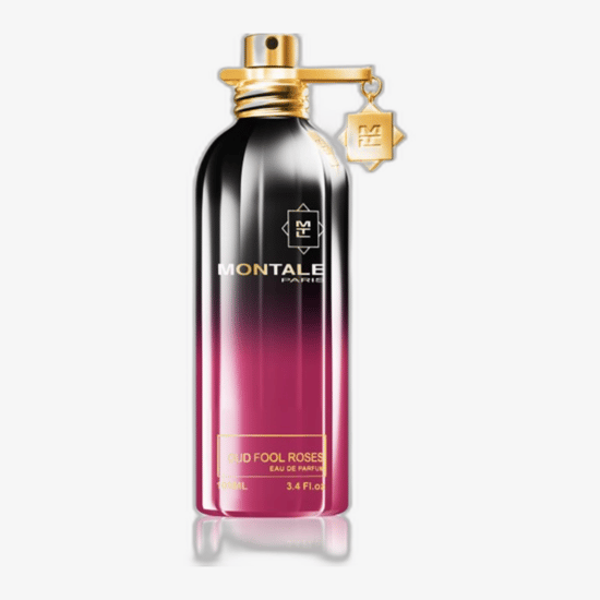 Elegant bottle of Montale Paris Oud Fool Roses EDP