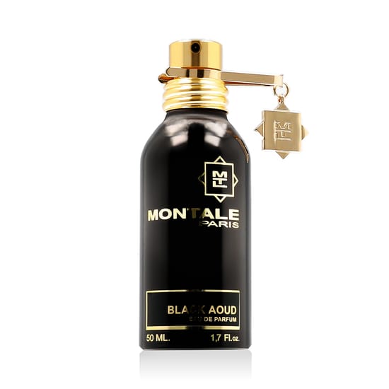 Elegant bottle of Montale Paris Black Aoud EDP