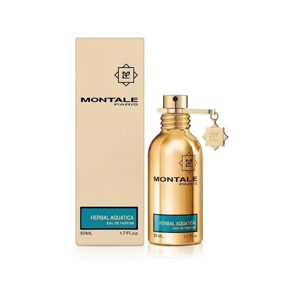 Bottle of Montale Paris Herbal Aquatica EDP close-up
