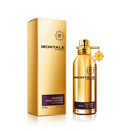 Elegant bottle of Montale Paris Arabians Rose Leather EDP