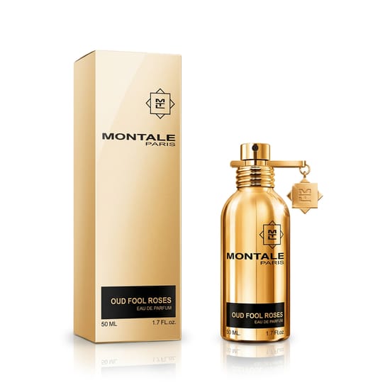 Elegant bottle of Montale Paris Oud Fool Roses EDP