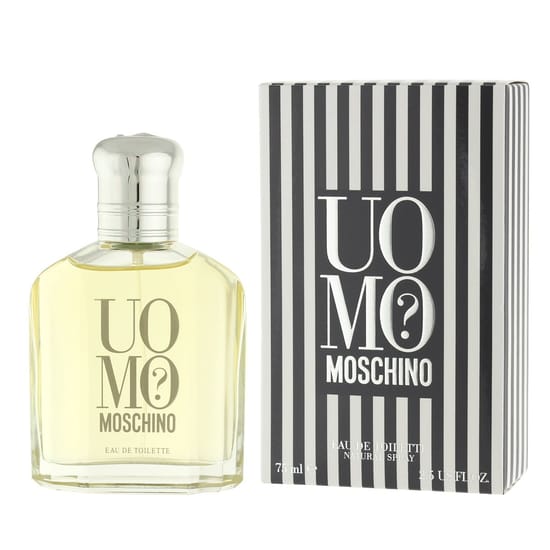 Moschino uomo? edt bottle and packaging