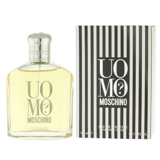 Moschino uomo? edt bottle and packaging