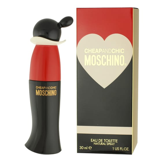 Moschino cheap & chic edt - bottle and packaging